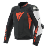 Super Speed 4 - Giacca da moto Dainese in pelle traforata con inserti elasticizzati - Uomo